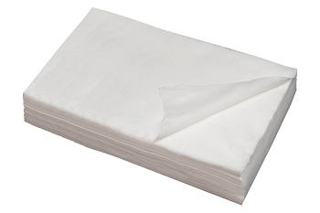 Салфетка спанлейс 30х40см 100шт белая White Line