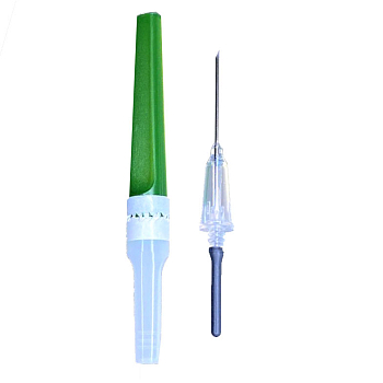Игла двусторонняя 21G с визуальной камерой для вакуумной пробирки 100шт