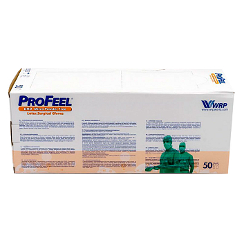 Перчатки хирургические латексные стерильные 7,0 Profeel Micro SG PF