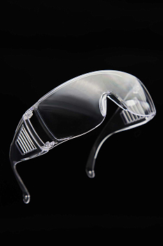 Очки защитные, пластиковые, прозрачные "ТРУД"